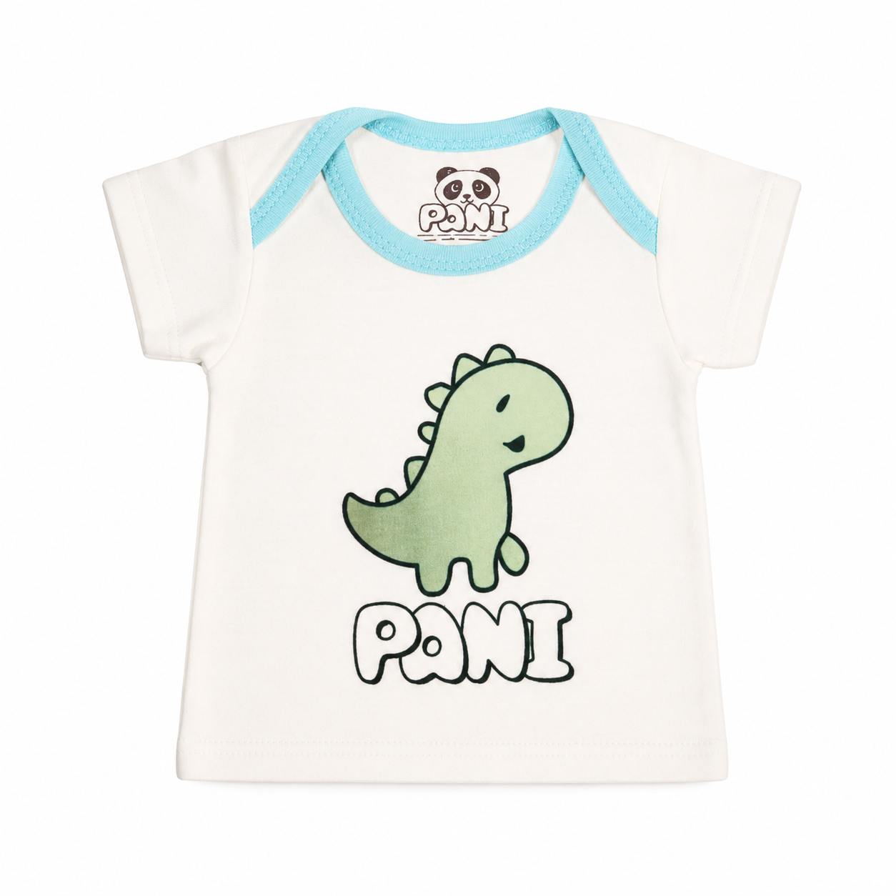 5-piece baby boy set, dinosaur design, pani brand ست 5 تیکه نوزادی پسرانه طرح دایناسور برند pani