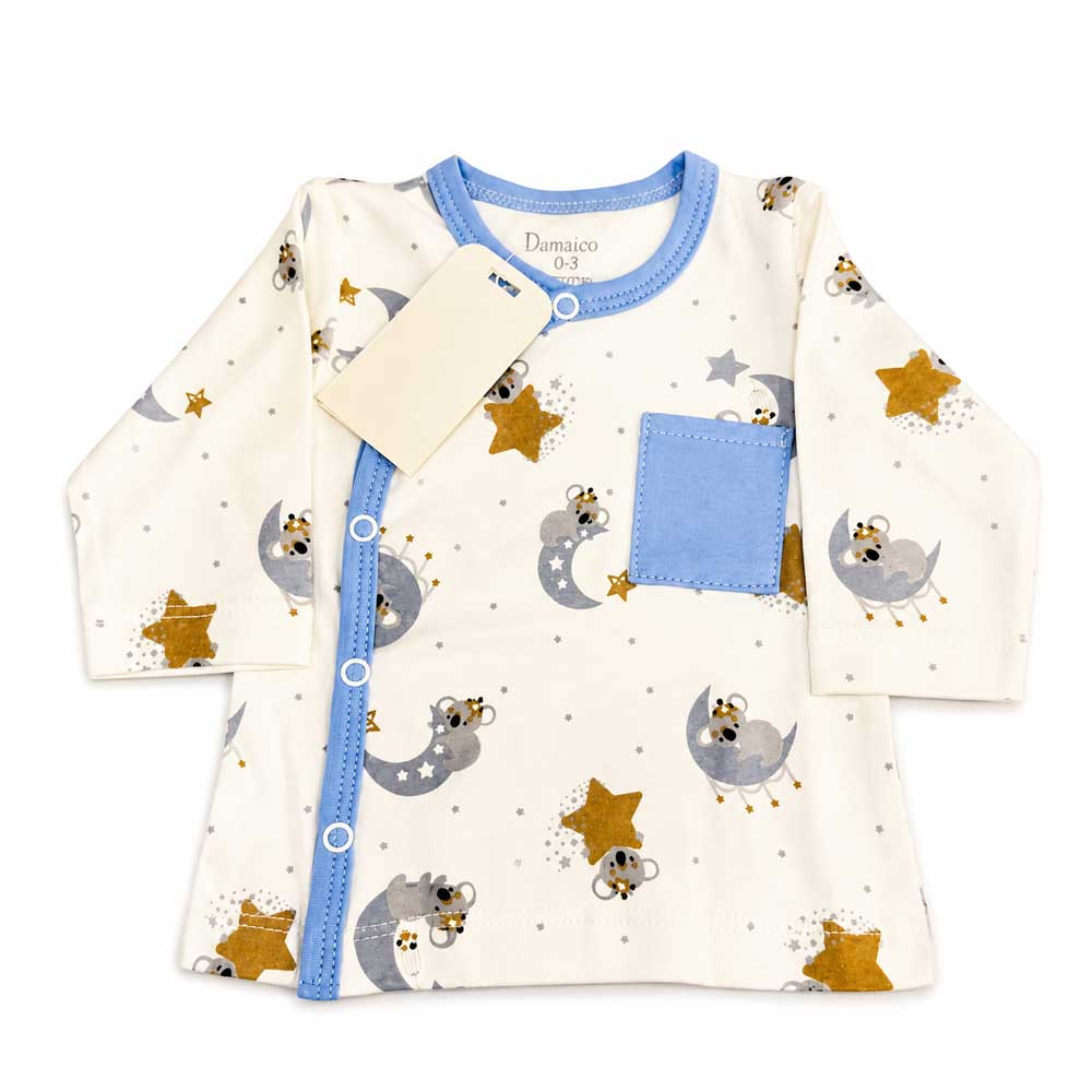 5-piece baby boy set, koala design, Danaloo brand ست 5 تیکه نوزادی پسرانه طرح کوالا برند danaloo
