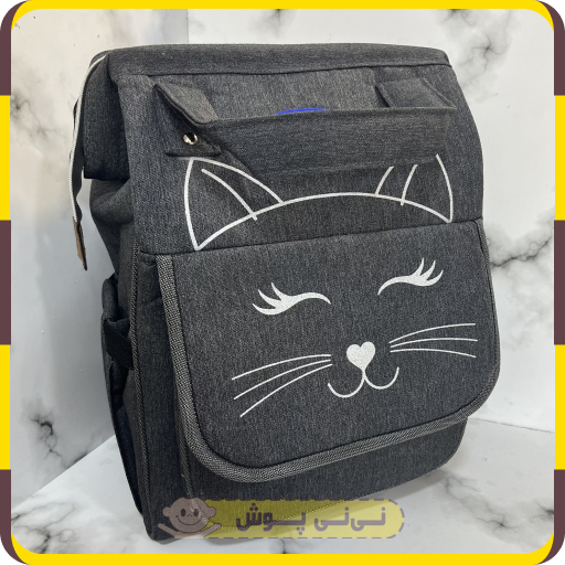 کیف کوله ای لوازم کودک طرح گربه برند چیکو