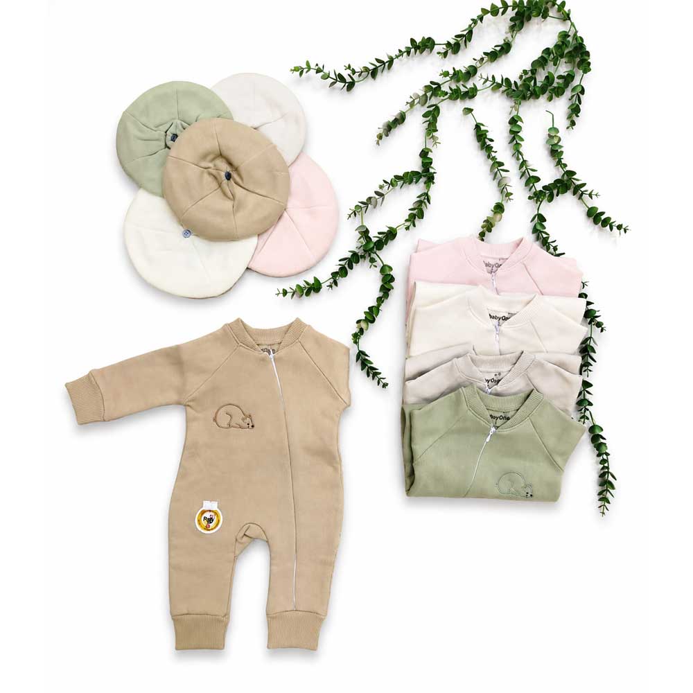 Autumn baby outfit from Dores سرهمی نوزادی پاییزه دورس