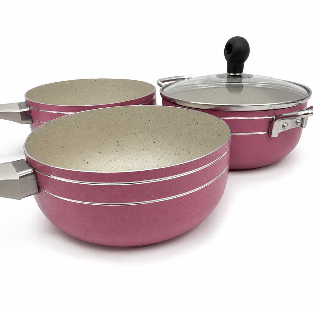 Teflon VIO cookware set ست قابلمه تفلون وایو
