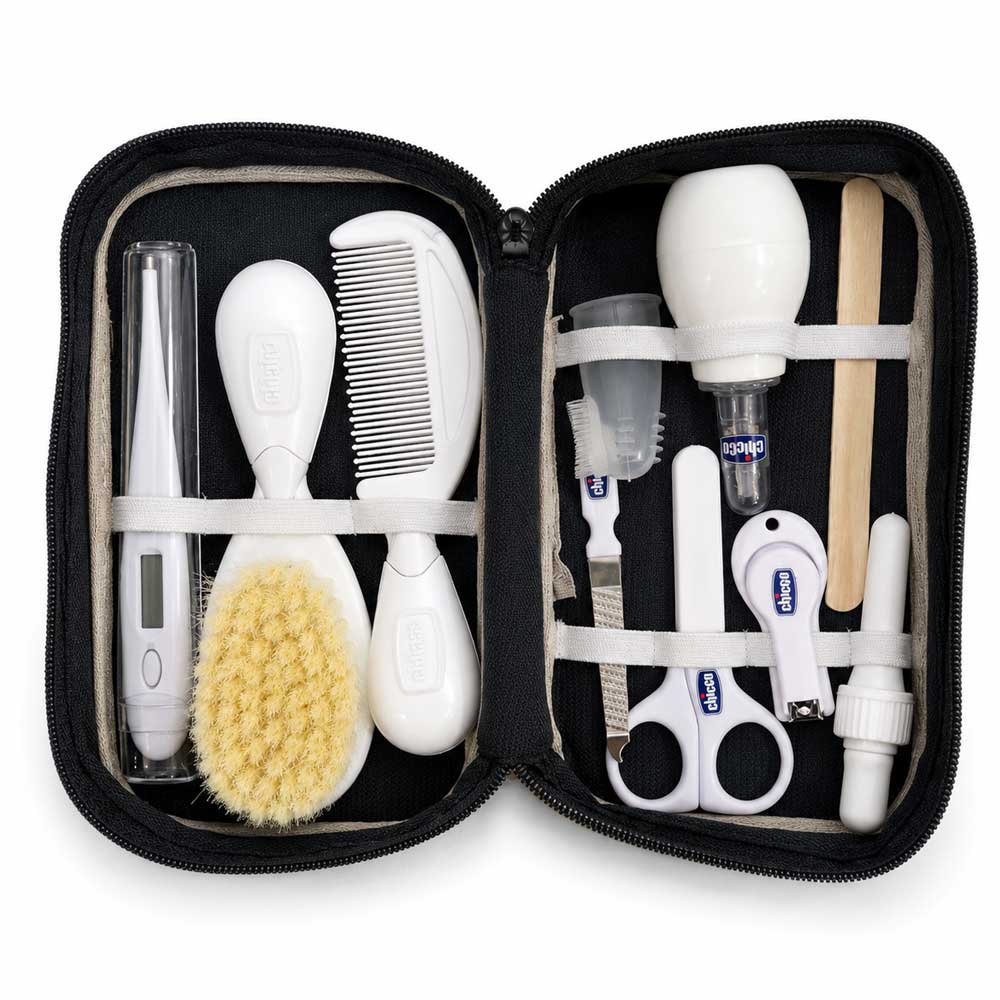 Chicco brand 9-piece baby manicure pack پک مانیکور نوزاد 9 تیکه برند چیکو