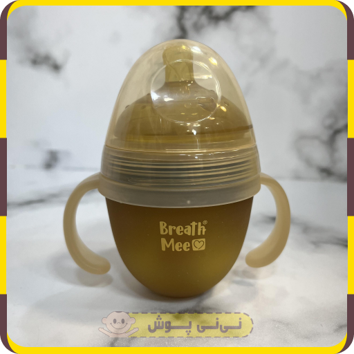 شیشه شیر برند Breath Mee حجم 120 میلی لیتر