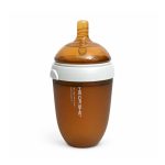 شیشه شیر تمام سیلیکون sheorhe حجم 240 میلی لیتر درپوش دار