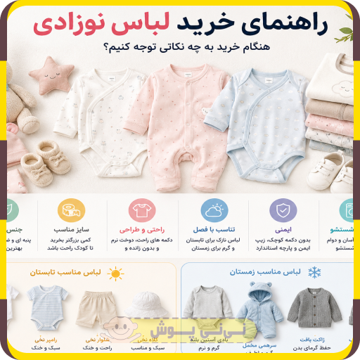 خرید لباس نوزادی