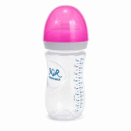 شیشه شیر 260 میلی برند Mommy Gold مثبت 18 ماه